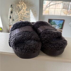 UGG Gray Fluffy Interior